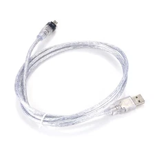 5ft/1.5m USB Male to Firewire IEEE 1394 4Pin Data Transfer Male Converter Cable
