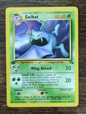Golbat [1st Edition] #34 Prices | Pokemon Fossil | Pokemon Cards