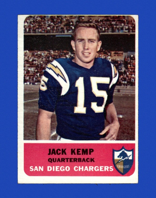 1962 Fleer Set-Break # 79 Jack Kemp EX-EXMINT *GMCARDS*