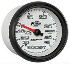 Autometer Phantom Ii Mechanical Boostvacuum Gauge 2 58 Dia White Face 7808 Autometer Phantom Ii Mechanical Boostvacuum Gauge 2 58 Dia White Face 7808