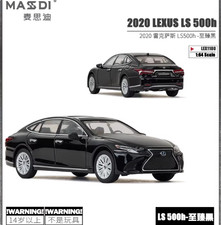 MASSDI LEXUS LS 500h Black 1/64 Diecast Alloy Model Car