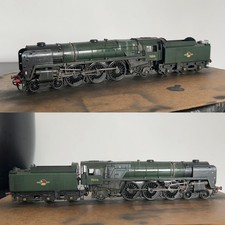 Glossed & weathered Hornby R2717 BR UNLINED Late Britannia Class 70016 Ariel