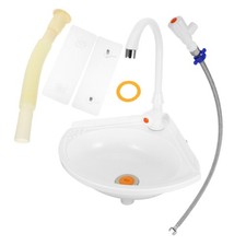 Small Corner Hand Basin Narrow Wall Mount Bathroom Sink Vanities for