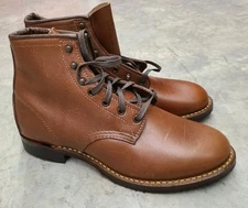 Red Wing Beckman 6.5D Flatbox 9063 Teak Featherstone Factory Second Heritage 