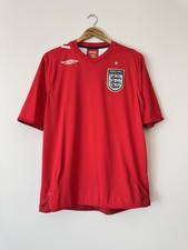 Vintage England 2006-2007 Away Soccer Jersey Football Shirt Kit Size Men’s M