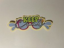 Keep Cool Summer Sunglasses Scrapbook Title Handmade Die Cut Paper Pieced