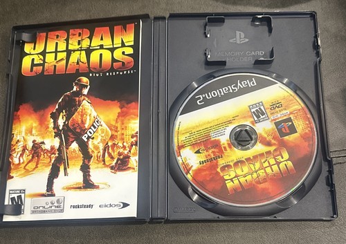 Urban Chaos Riot Response Sony Playstation 2 PS2 GETESTET KOMPLETT  - Bild 2 von 8
