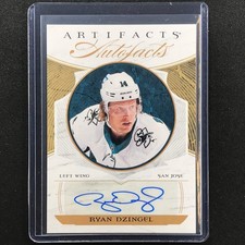 2022-23 Artifacts NHL RYAN DZINGEL Auto Facts Auto #RD