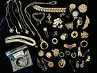 Gorgeous! Trifari, Lisner set, Monet, more! Costume Jewelry Lot. Signed/unsigned