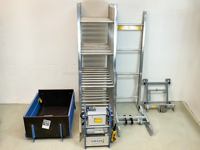Original GEDA Aufzug 19,5 m Standard   neuer Schrägaufzug Dachlift Geda 02092