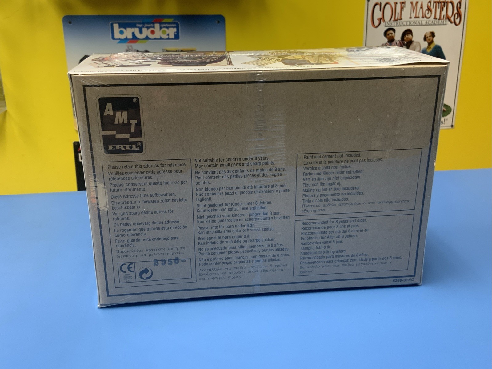 AMT 1933 Willys Van  Limited Edition Vintage Series 3 # 6182 Released in 1996 thumbnail 7