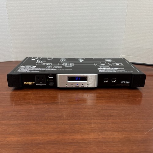 Monster Power HTS 1700 High Definition PowerCenter Surge Protector 9 Outlets