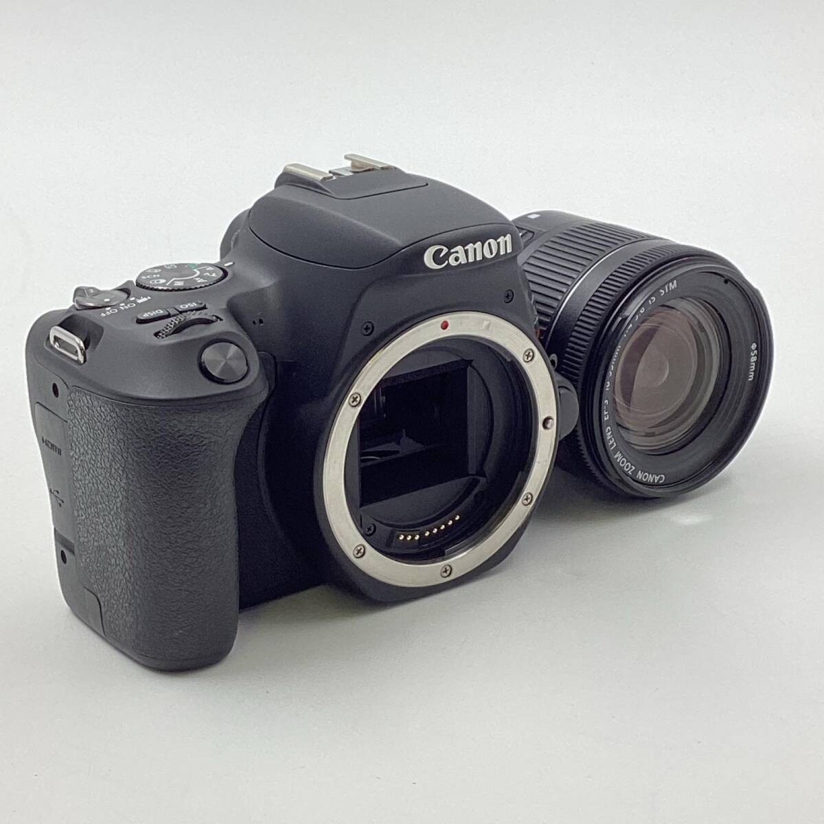 Canon Eos Kiss X9 Ef-S 18-55 F4-5.6 Is Stm Lens Kit Black
