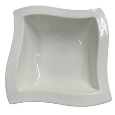 Villeroy Boch 1748 New Wave SERVING BOWL 9 1/2" White Luxembourg Fine China
