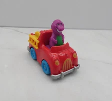 1993 Barney Dinosaur Fire Engine Truck Toy The Lyons Group