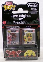 Funko Bitty Pop! Five Nights At Freddy's 109 Foxy Der Pirat & 108 Chica 2-Pack