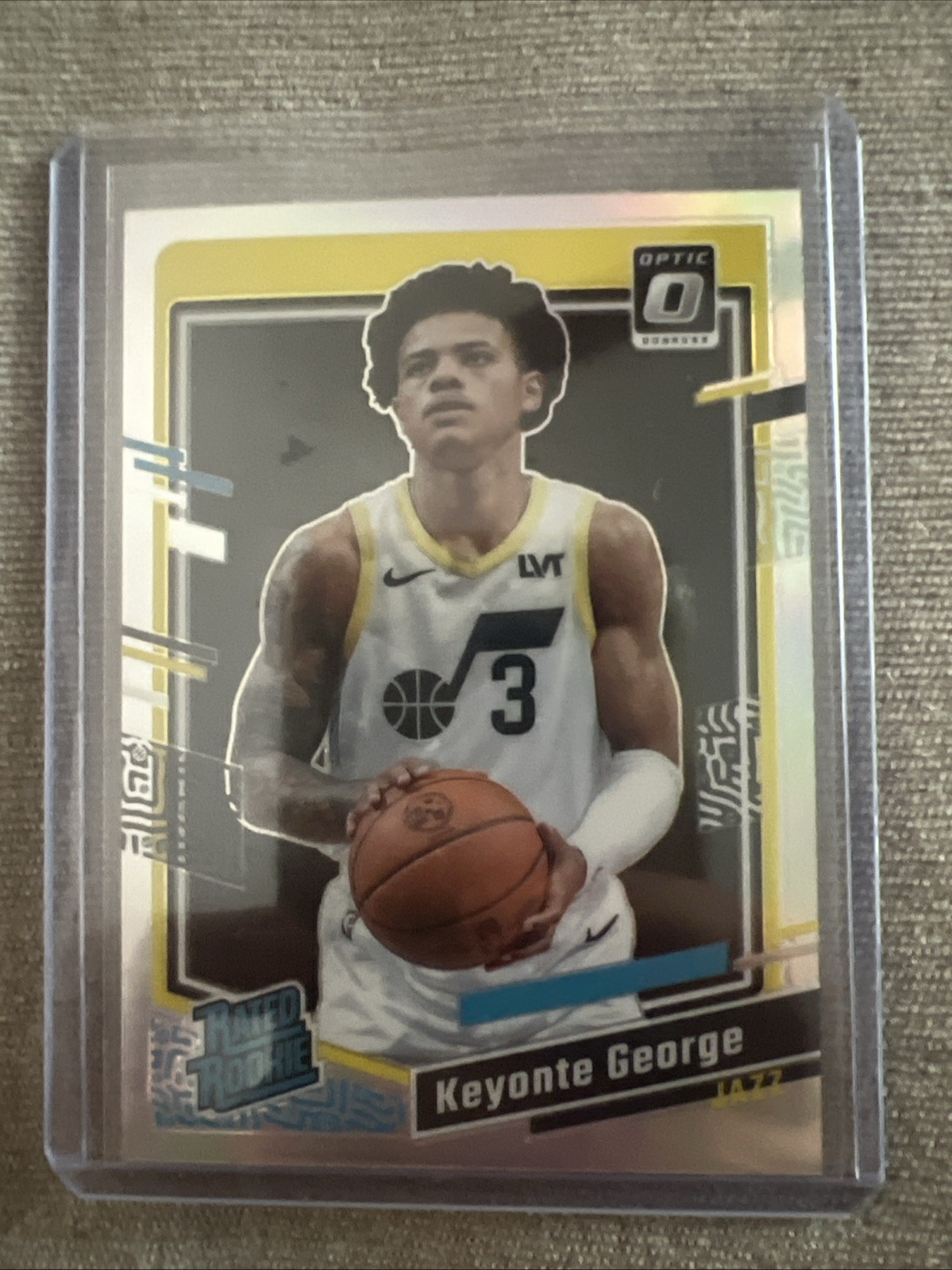 2023-24 Panini Donruss Optic Rated Rookie Keyonte George #223 Holo Prizm (RC) SP