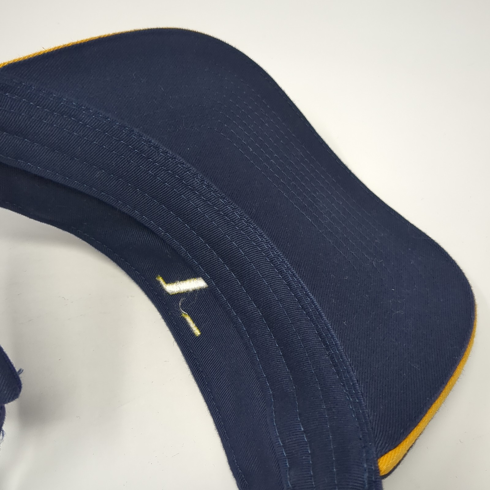 Fersten Worldwide Strapback Visor Hat Solid Blue … - image 8