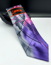 J. GARCIA Men's Polyester Tie Poet Absorbs The War NEW MSRP: 40.00