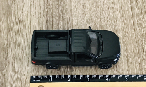 RARE MATTE BLACK 2020 FORD F-150 XL REGULAR CAB PICKUP TRUCK NEW~1/36 CAR MODEL - Picture 6 of 11