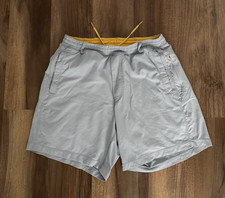 Birddogs Men's L Boom for your Boomstick Classic Shorts Gray Lined Athletic 7"