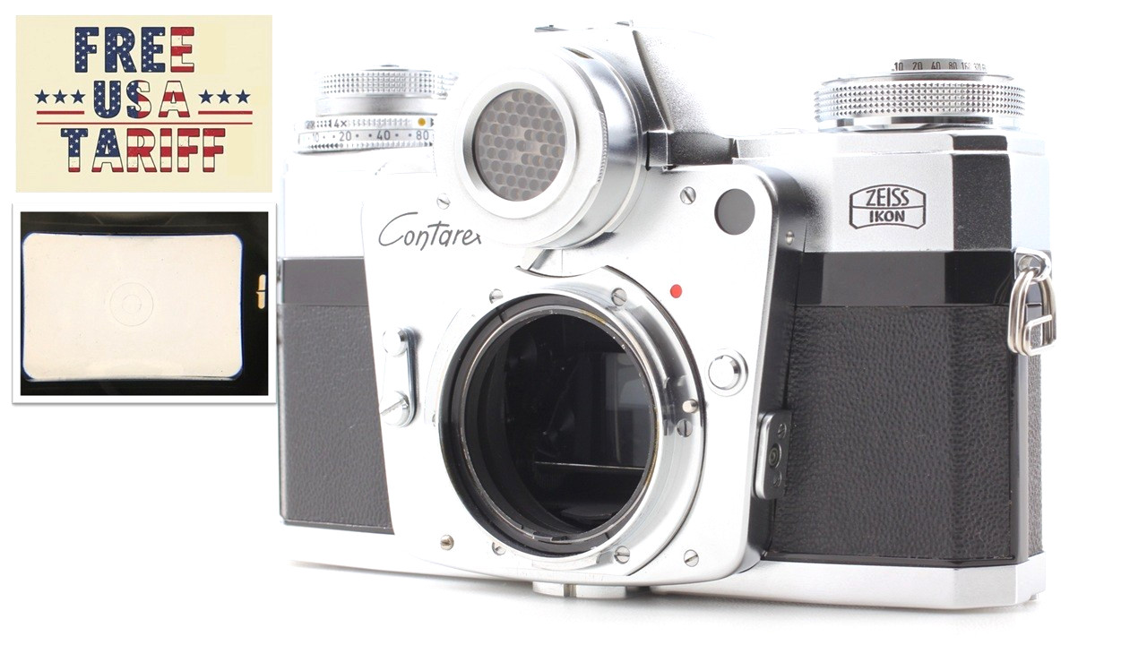 ⏯️ [Rare Meter Works MINT] Zeiss Ikon Contarex I Bullseye Fi