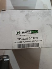 Trade Pro - 3 POLE Definite Purpose Electrical Contactor TP-CON-3/24/50