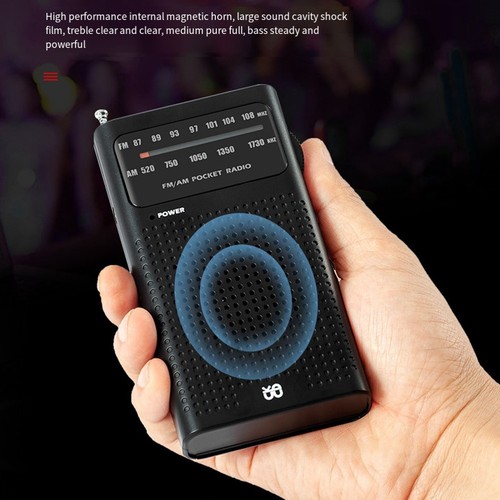FMAM Radio Full Band Radio Tragbares Radio Einfach zu bedienen Langfristig Haltb - Afbeelding 9 van 15