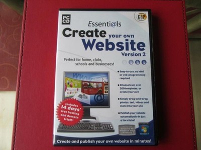 Essentials Erstellen Sie Ihre eigene Website V2 (Avanquest) kostenloser Versand und Verpackung Wert garantiert