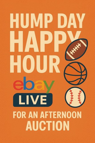 Hump Day Happy Hour (28.5.) Nachmittagsauktion (wie auf dem Bildschirm gezeigt)