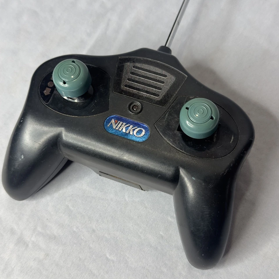 Nikko RC Remote Controller 49MHz Black Replacement Joystick Vintage Tested Parts - Image 2 of 4