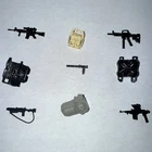 Vintage Gi Joe Arah 3.75 Action Figure Accessories Parts Lot May Have Broken Pcs