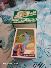 1983 Topps Traded Baseball Complete Set w/ Box 1-132 Strawberry Seaver🔥💎🔥