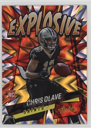 2022 Panini Absolute Explosive Chris Olave #E44 Rookie RC