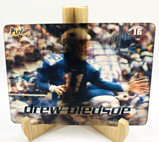 1997 Playoff Movi MotionVision Drew Bledsoe #16 Insert New England Patriots NFL