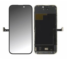 Soft OLED Display Touchscreen Bildschirm Schwarz für iPhone 15 Pro 120Hz