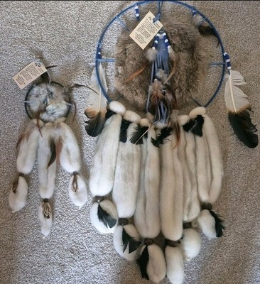 Vintage Indianer Traumfänger Mann-Del-La Volk des Silbervogels