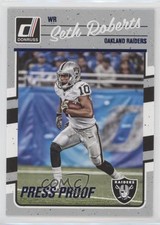 2016 Donruss Press Proof Blue Seth Roberts #221 Rookie RC