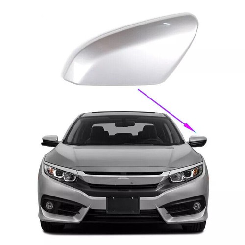 For Honda CIVIC 2016-2021 Side Car Rearview Mirror Cover Trim Cap Replacement . - Picture 26 of 31