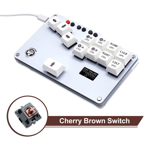 Keyboard+Cherry Shaft for PC/PS3/P4/Switch/Steam Deck/MiSTer/Android PICO GP2040 - Picture 15 of 18