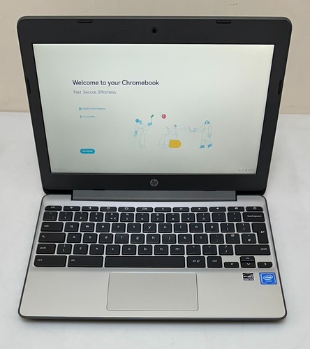 HP CHROMEBOOK 11" HD LAPTOP 16GB EMMC 4GB RAM TURBO TO 2.48GHZ WORKS PERFECT - Picture 16 of 20