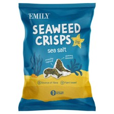 Emily Snacks Seaweed Sea Salt 18g (6 PACK)