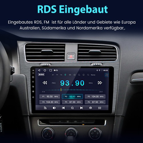 10" Android 14 Carplay Autoradio Für VW Golf 7 VII MK7 2012-18 GPS Navi 6+128GB - Bild 11 von 15