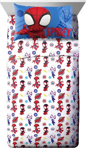 Spidey & His Amazing Friends "Team Spidey" Kids Reversible Bed Set-AB092Q1VKX63 - Picture 3 of 8