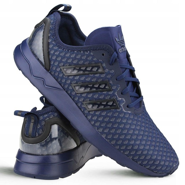 triple navy zx flux