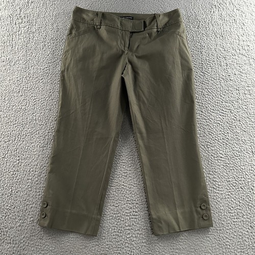 The Limited Womens Pants Green Size 4 Drew Fit Cropped Stretch Cotton Blend - Bild 1 von 19