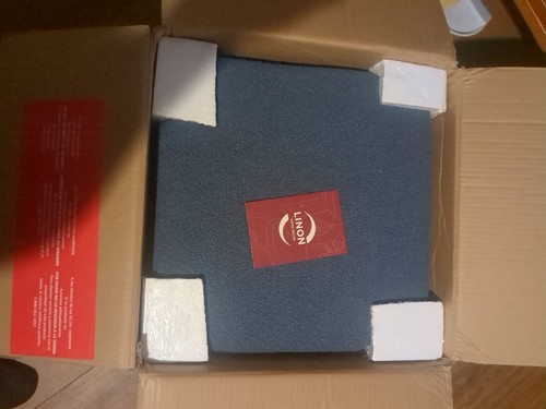 18" Lucinda Transitional Square Wood & Boucle Upholstered Storage Ottoman Dark - Picture 5 of 6