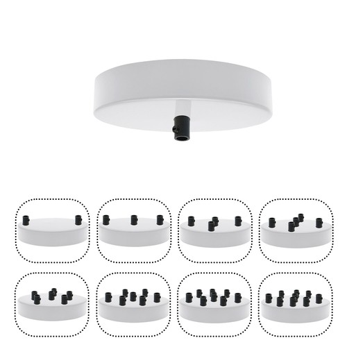 Single & Multi Point Drop Outlet Deckenrosette | Geeignet für Stoffflexkabel - Bild 8 von 90