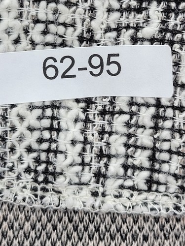 Max Studio Blazer Womens Medium Black White Tweed Oversized Old Money Y2K - Picture 10 of 10