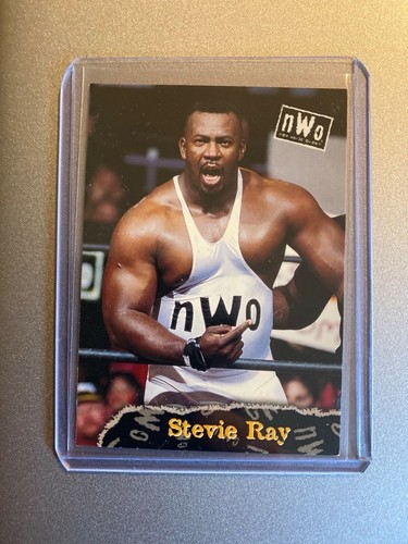 Stevie Ray WCW NWO 1998 Topps Card #34 Harlem Heat - 第 1/2 張圖片